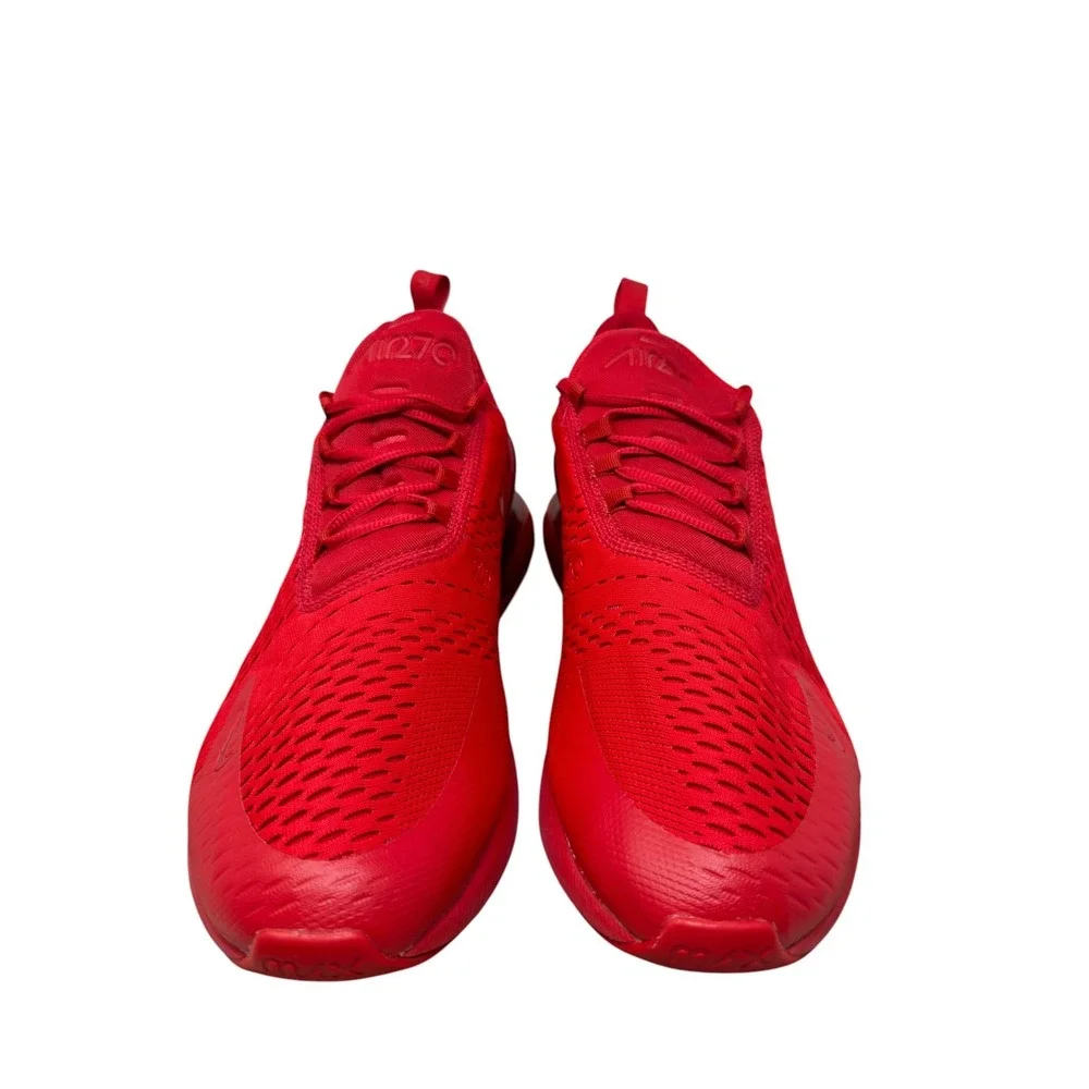 Nike Air Max 270 Mens Size 15 Red CV7544-600 Triple Red Mesh Sneakers